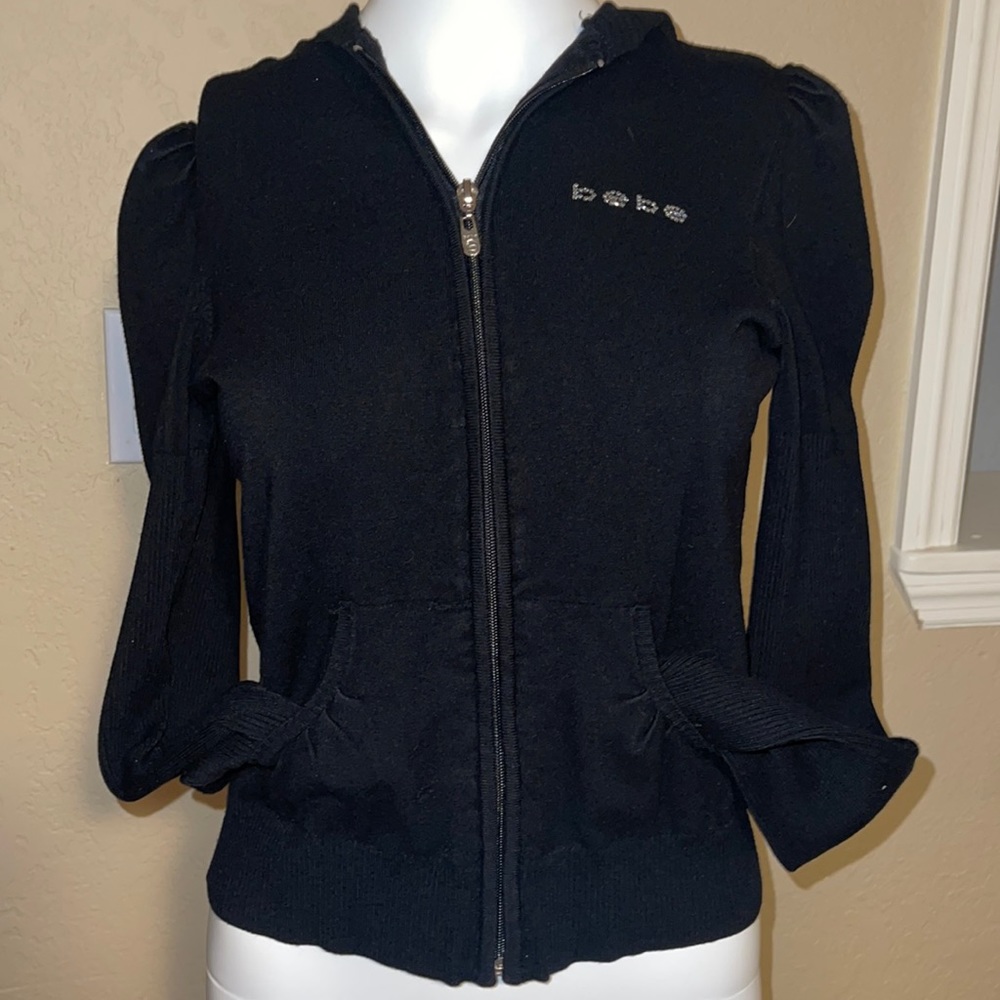 Bebe black sweatshirt